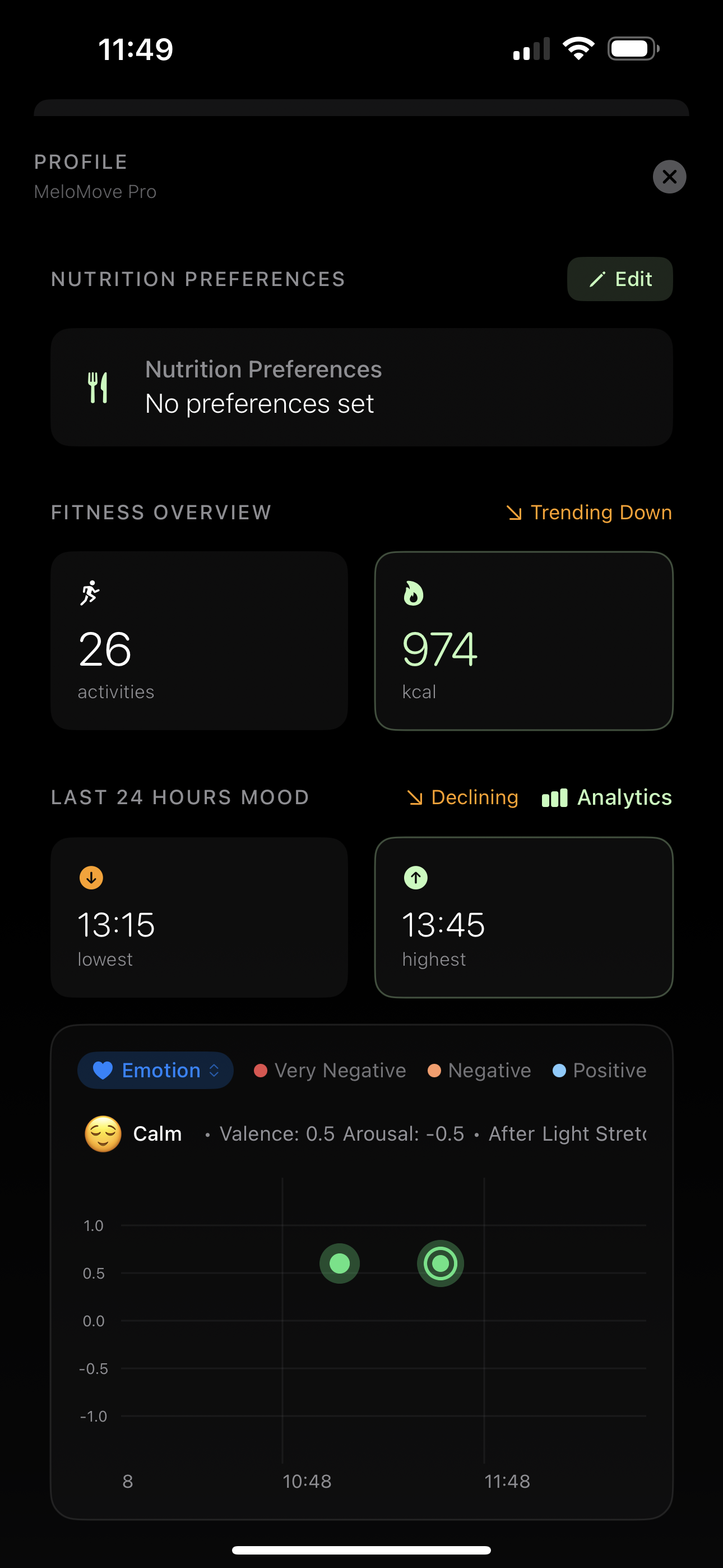 Mood Tracking