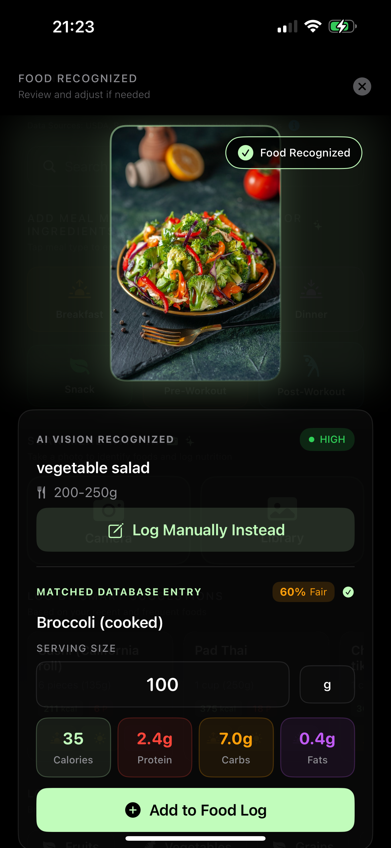 AI Food Photo Recognition